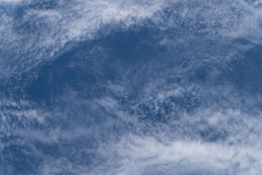 clouds, white, blue, fluffy, cirrocumulus, delicate, weather HD wallpaper