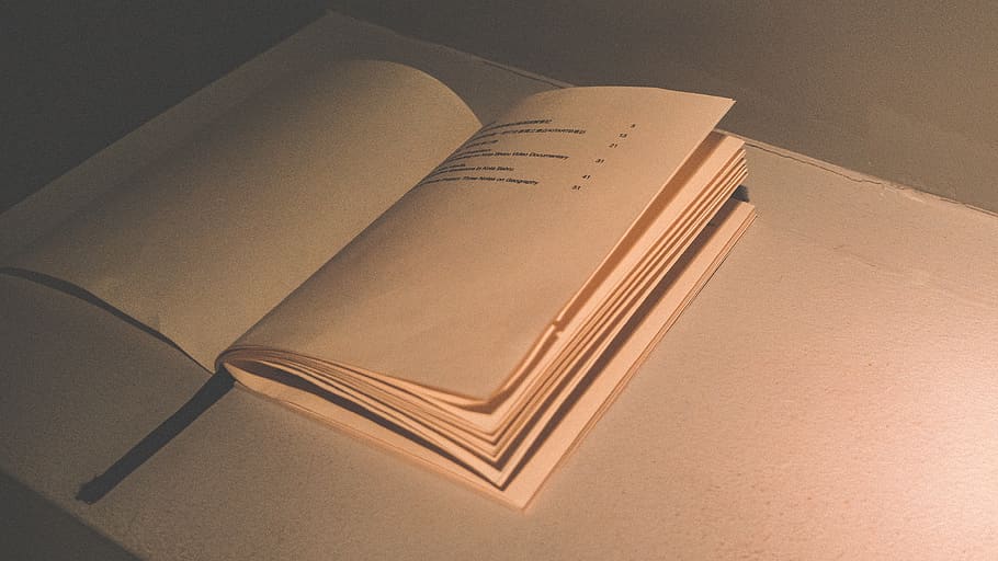 book, paper, still life, no people, indoors, high angle view HD wallpaper