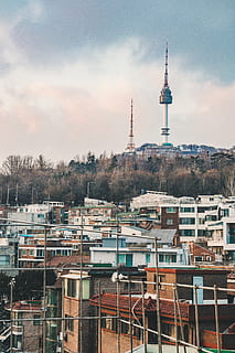 cityscape during daytime, building, architecture, steeple, spire HD wallpaper