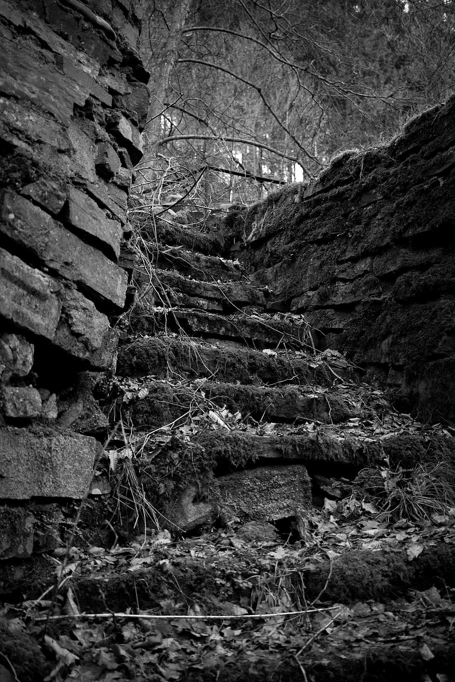 nature, old, darkness, stone, wall, rau, background, dirty HD wallpaper