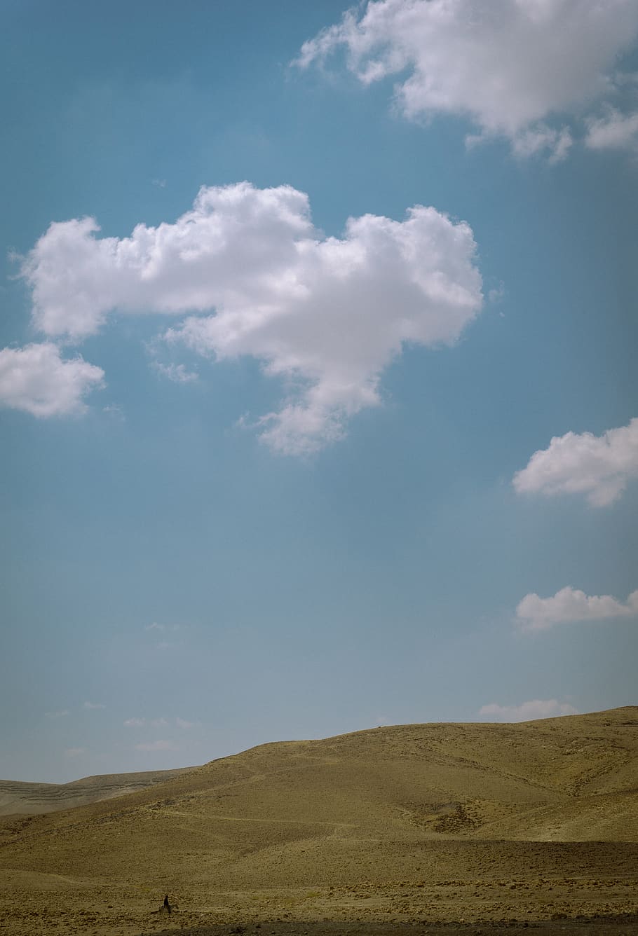 HD wallpaper: sky, desert, judean wilderness, israel, rocks, sand ...