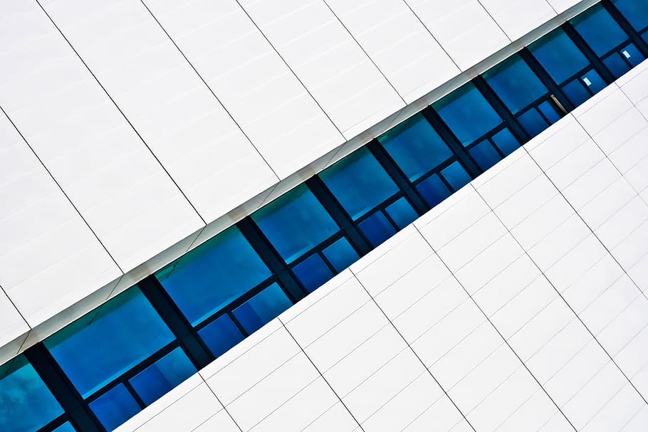 architecture, facade, window, building, modern, structure, house facade HD wallpaper