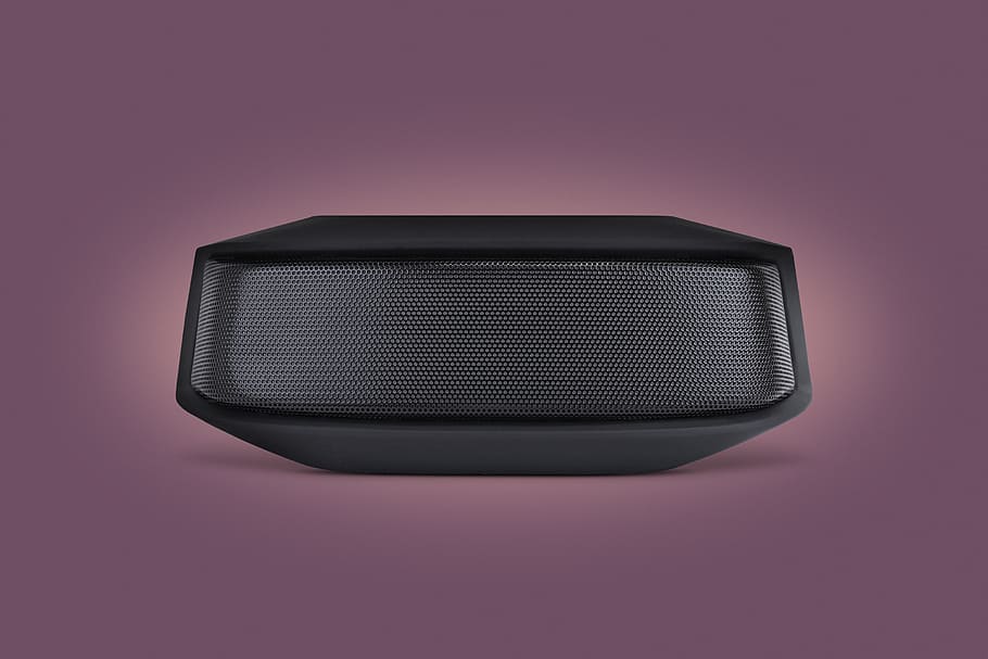 black and gray speaker, electronics, audio speaker, mobile phone HD wallpaper