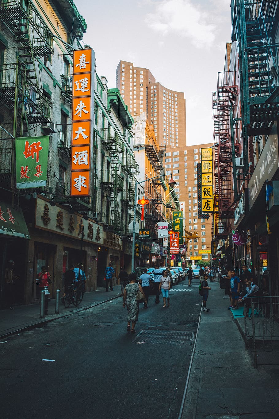 new york, chinatown, united states, signs, alley, nyc, city