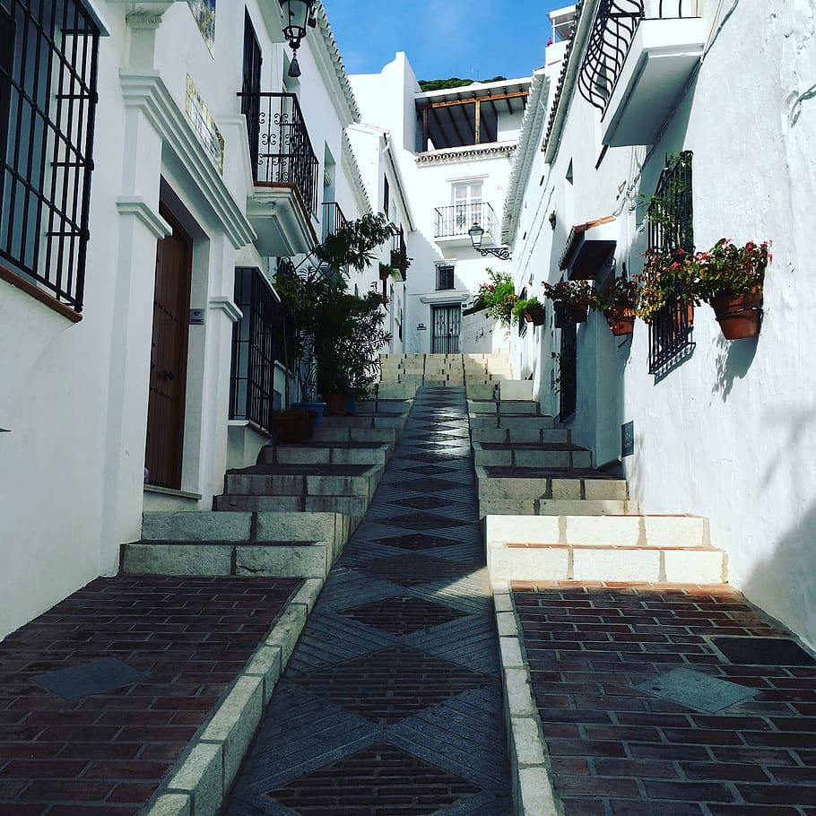 mijas, holiday, spain, andalusia, architecture, building exterior