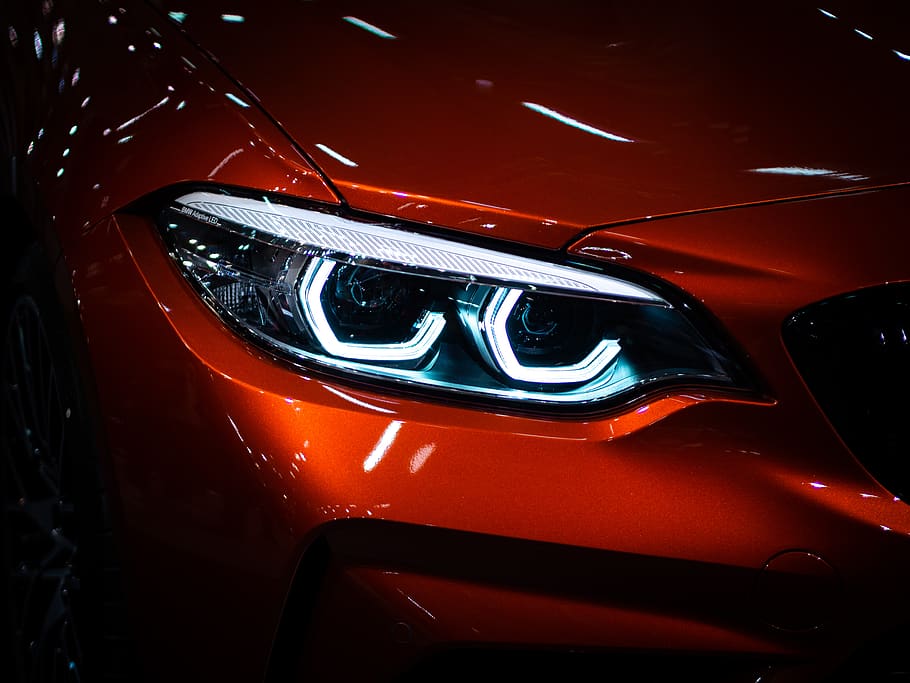 vehicle headlight, mode of transportation, car, motor vehicle HD wallpaper