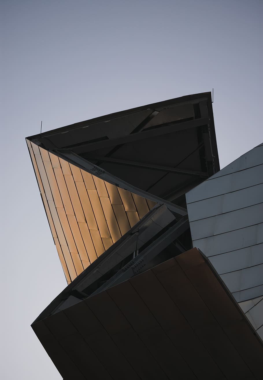 built structure, architecture, building exterior, low angle view HD wallpaper