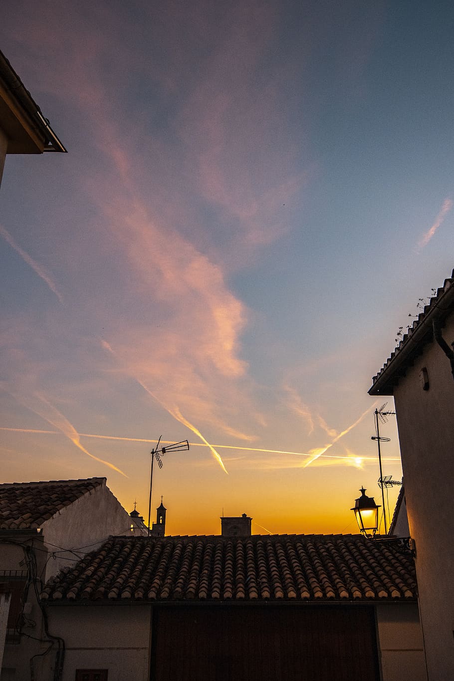 granada, sunset, colours, architecture, sky, built structure HD wallpaper