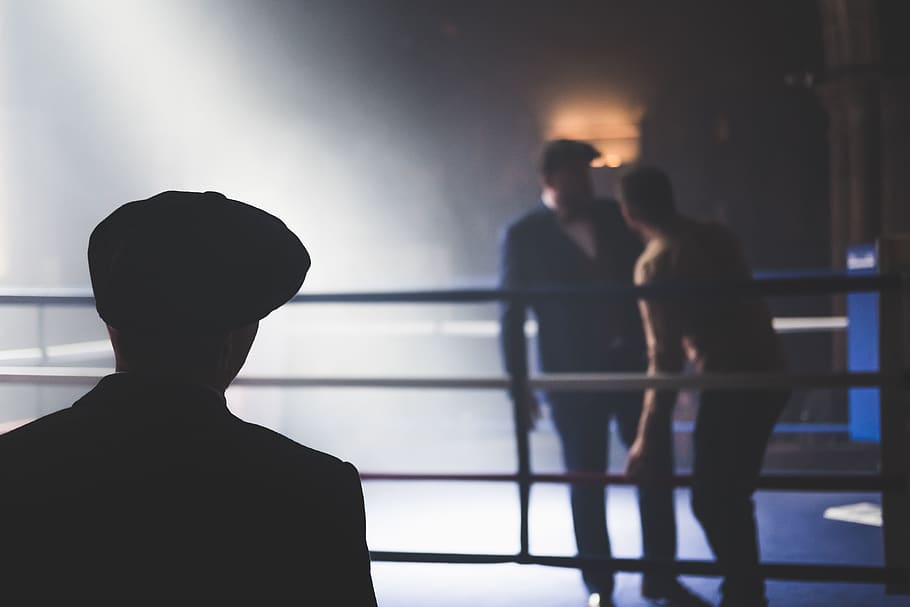 2 men in the ring facing, person, human, united kingdom, leeds HD wallpaper