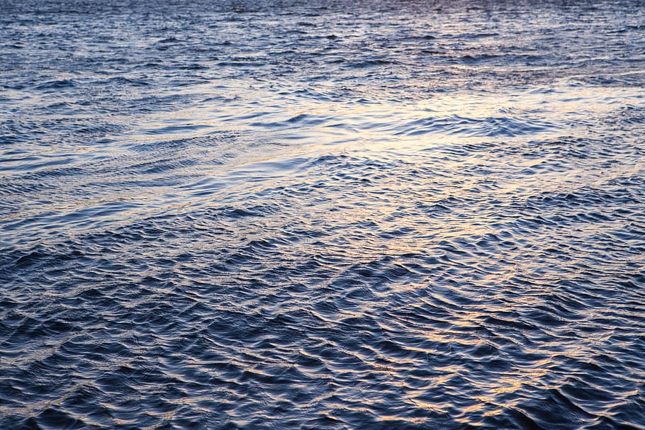 water, sea, ocean, surface, waves, ripples, ufa, full frame HD wallpaper