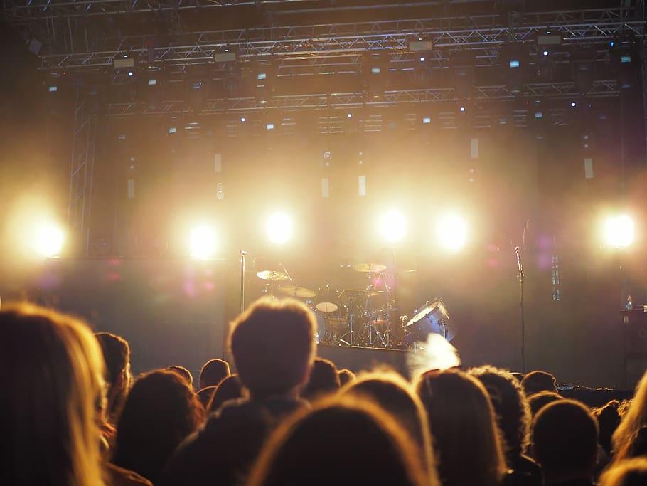 rock, concert, crowd, stage, stage lights, skunk anansie, alternative
