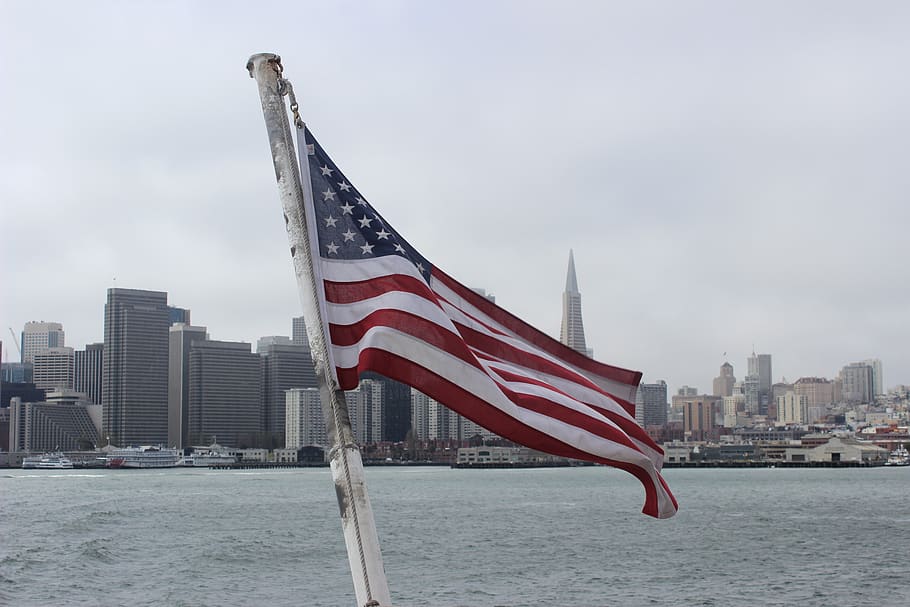 united states, united states flag, usa, stars, red, white, blue, HD wallpaper