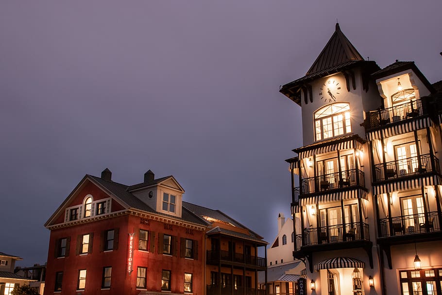 tower, building, architecture, spire, steeple, urban, city HD wallpaper