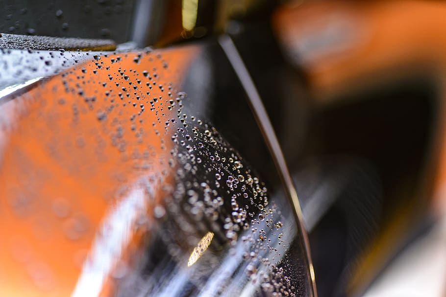 Selective Focus Photography of Dew on Glass Panel, blur, close-up HD wallpaper