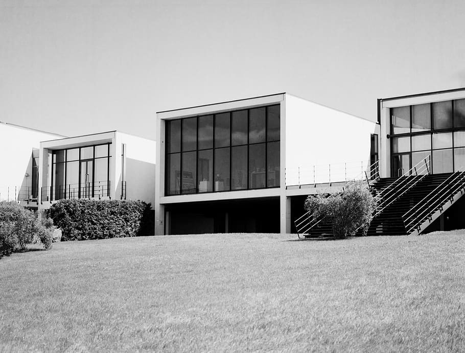 sweden, öland, gallery, Öland, architecture, windows, black and white, HD wallpaper