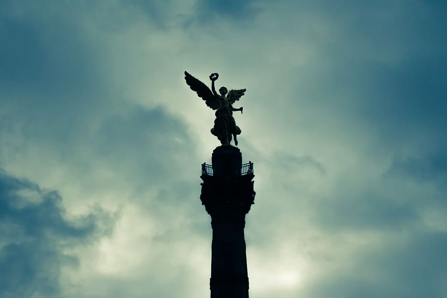 mexico, ciudad de méxico, the angel of independence, ángel de la independencia, HD wallpaper