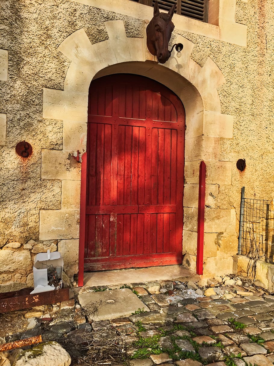 walkway, path, pavement, sidewalk, door, flagstone, cobblestone HD wallpaper