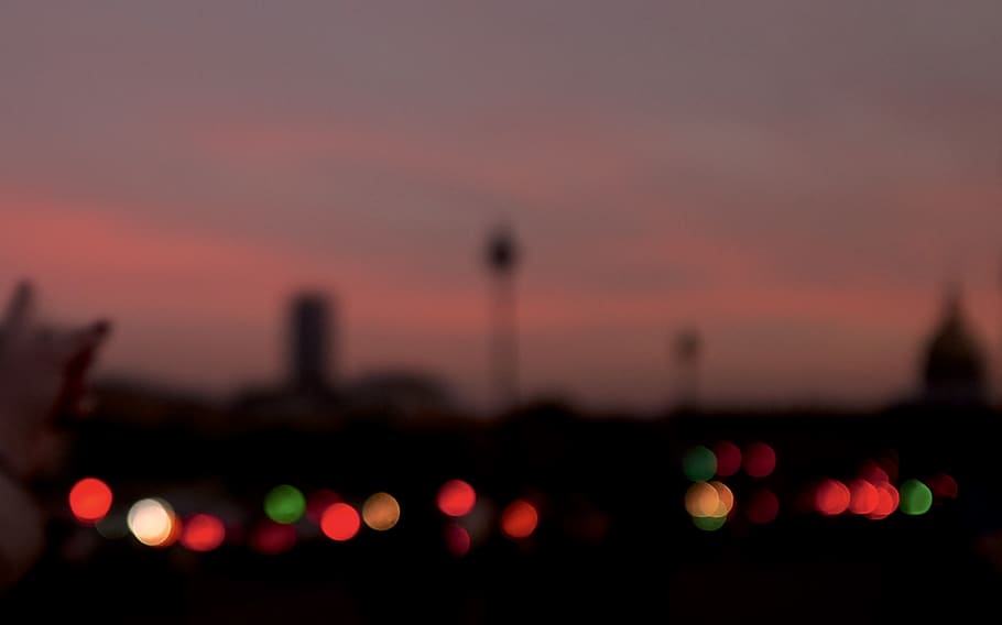 light, sunset, paris, pink, night, dawn, dark, city, young HD wallpaper