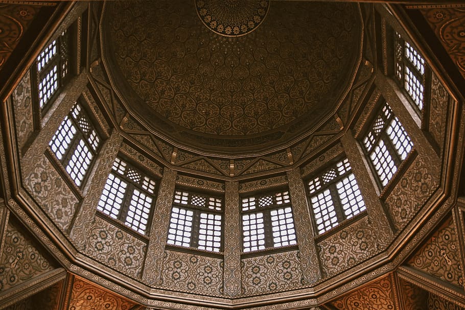 Low-angle Photo of Dome Brown Building, architecture, cathedral HD wallpaper