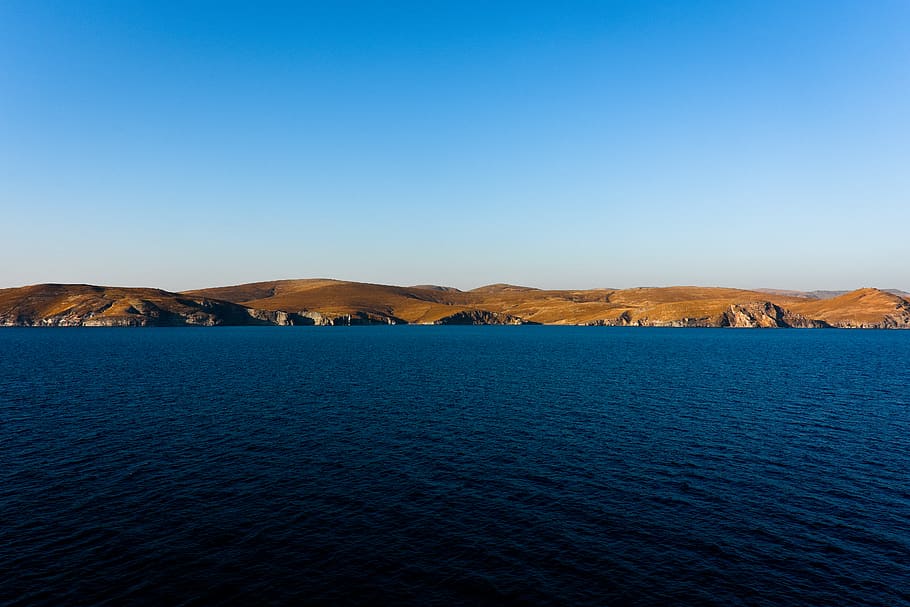 bendandi, nikon, sky, nature, water, blue, wallpaper, sea, scenics - nature HD wallpaper
