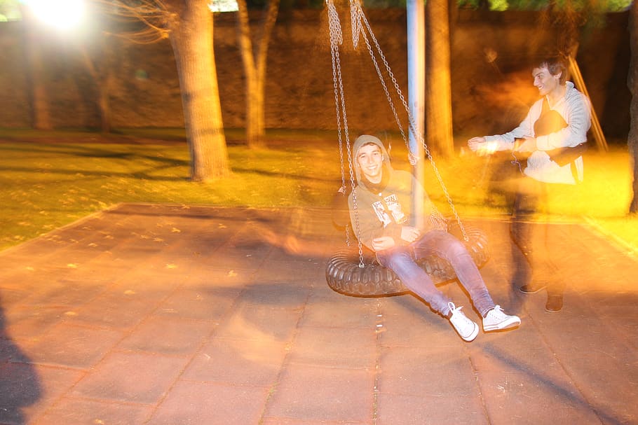 portugal, évora, city, two people, blurred motion, men, lens flare HD wallpaper