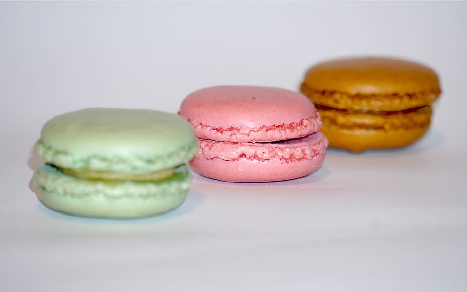 macaron, dessert, sweet, candy, tasty, confectionery, treat HD wallpaper