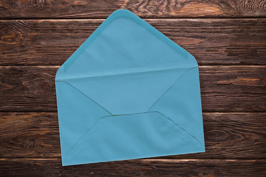 letters, envelope, message, communication, boards, table, wood - material HD wallpaper