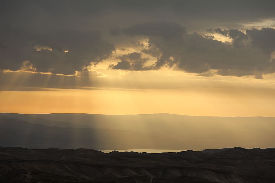 sunset, sky, clouds, beauty in nature, scenics - nature, cloud - sky HD wallpaper