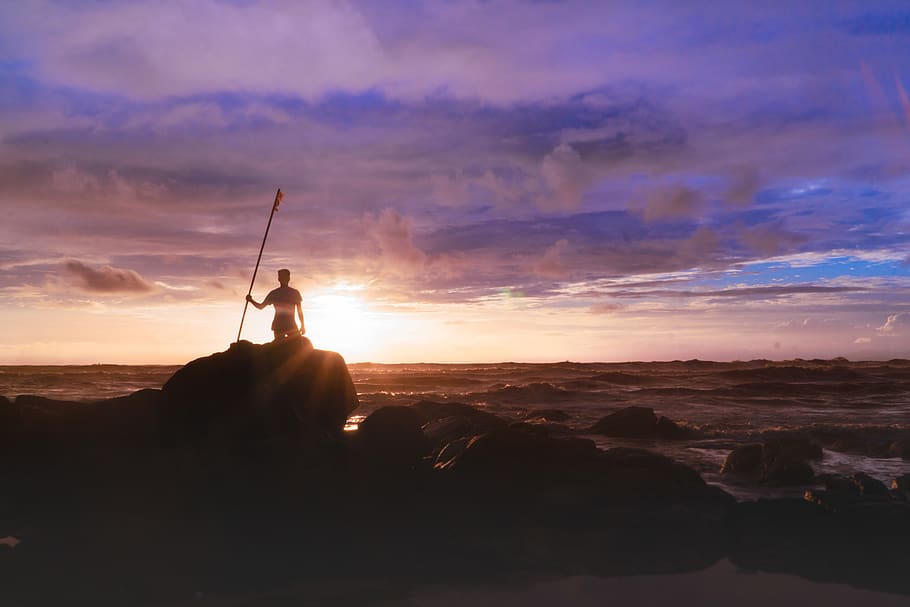 landscape, sea, evening, sunset, golden hour, travel, explorer HD wallpaper