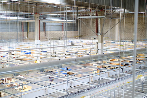ikea, backroom, hidden, storage, cables, indoors, industry HD wallpaper