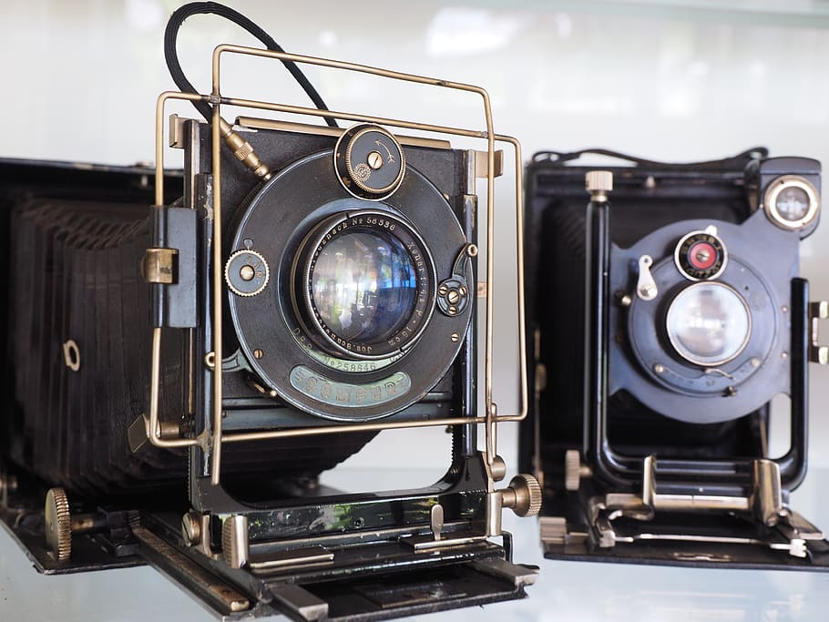 camera, old, lens, photography, nostalgia, photo camera, technology HD wallpaper