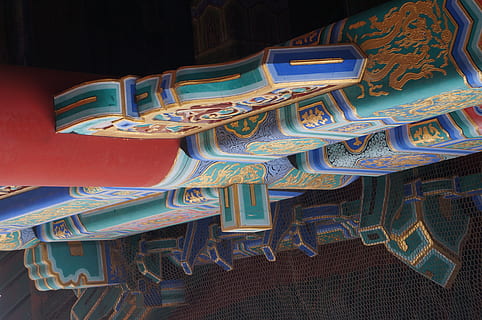 architecture, building, temple, china, beijing, the forbidden city HD wallpaper