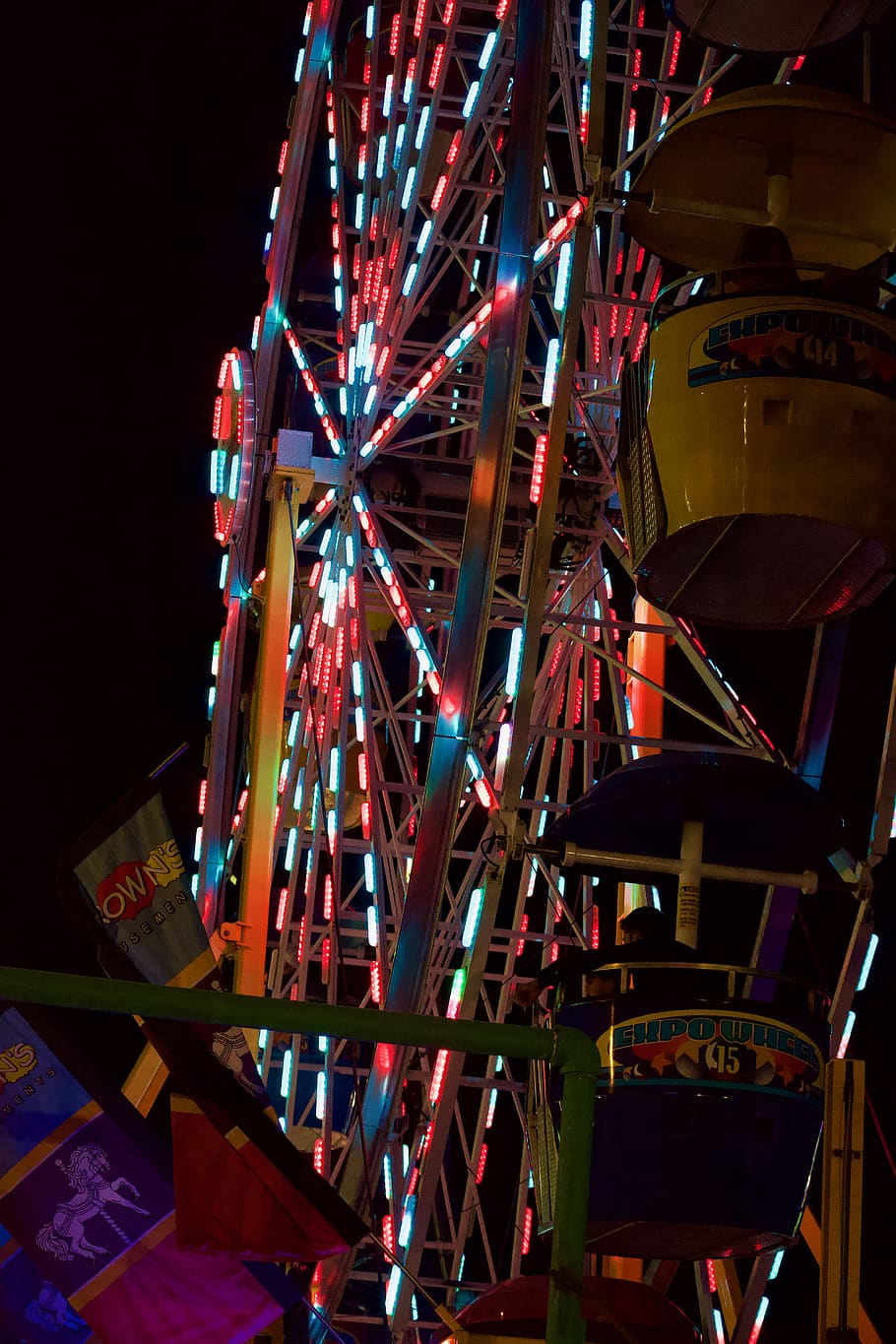 united states, douglas, amusement park, no people, amusement park ride HD wallpaper
