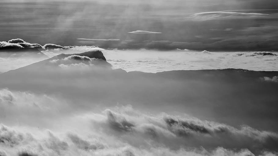 weather, nature, outdoors, cloud, cumulus, sky, sea, water HD wallpaper