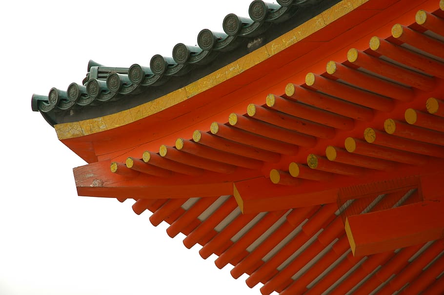 japan, kyoto, built structure, architecture, no people, low angle view HD wallpaper