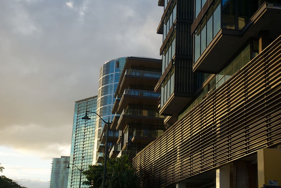 architecture, building exterior, built structure, sky, low angle view HD wallpaper