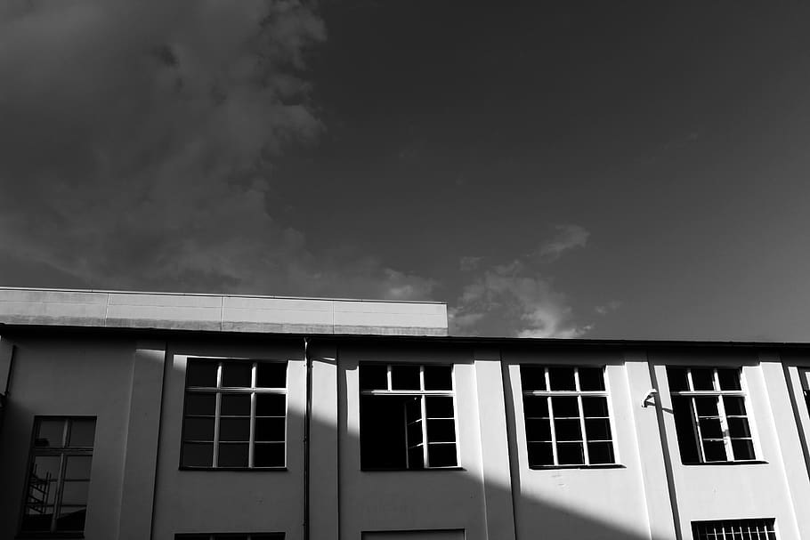 building exterior, built structure, architecture, window, cloud - sky HD wallpaper