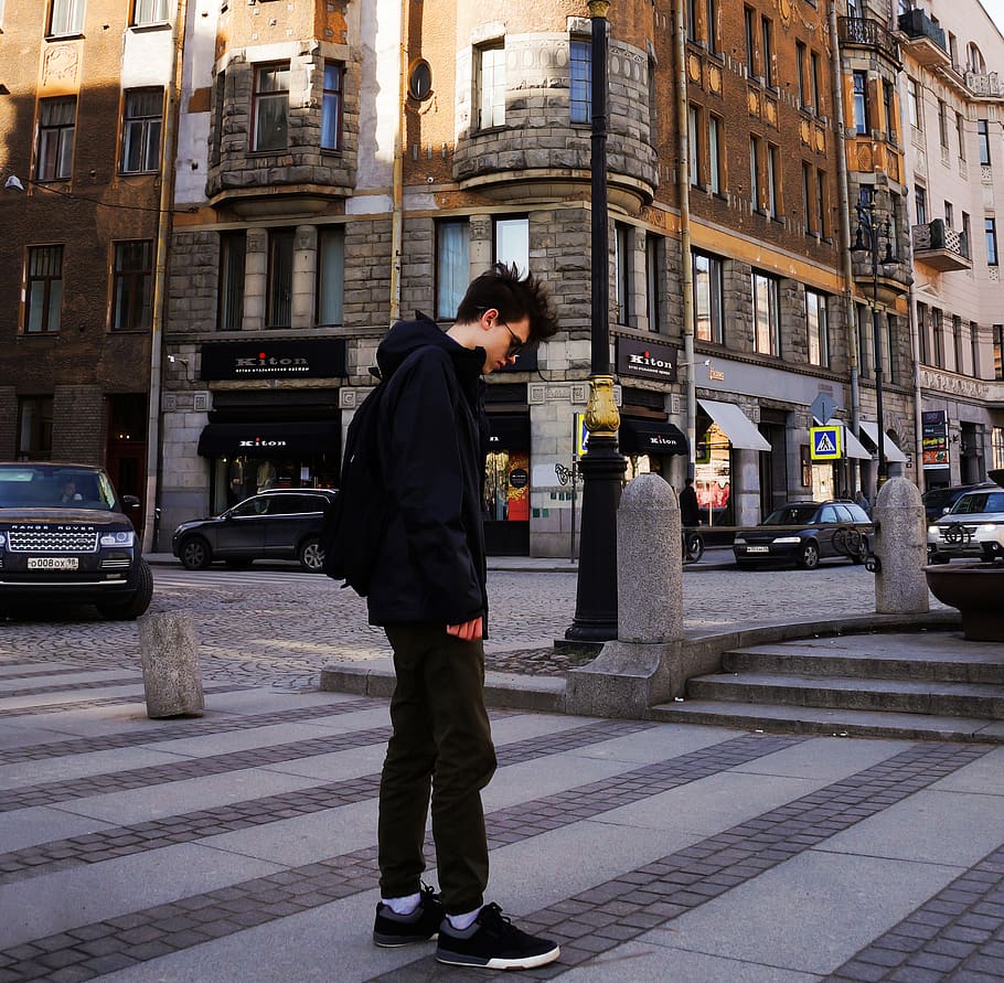 boy, person, architecture, city, building exterior, one person HD wallpaper