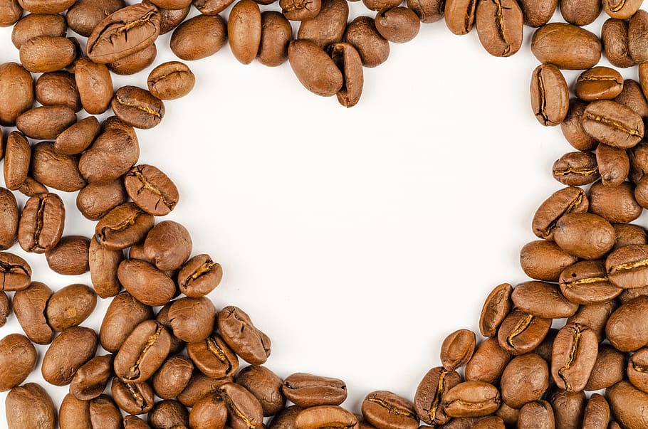 Coffee Beans, aroma, background, brown, caffeine, close-up, freshness HD wallpaper