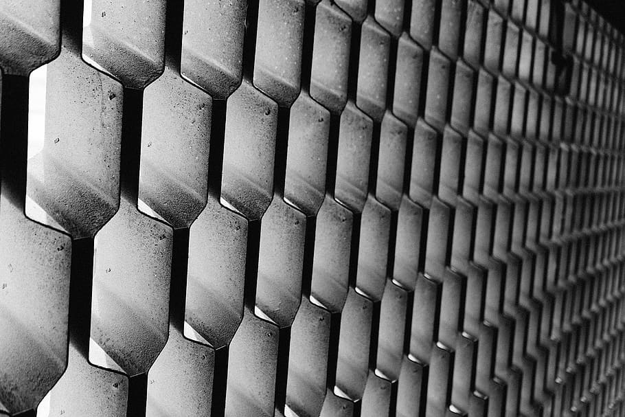 texture, pattern, black and white, full frame, repetition, in a row HD wallpaper