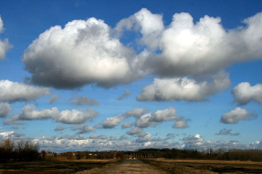 cloud, cloudy, sky, nature, weather, road, route, cloud - sky HD wallpaper
