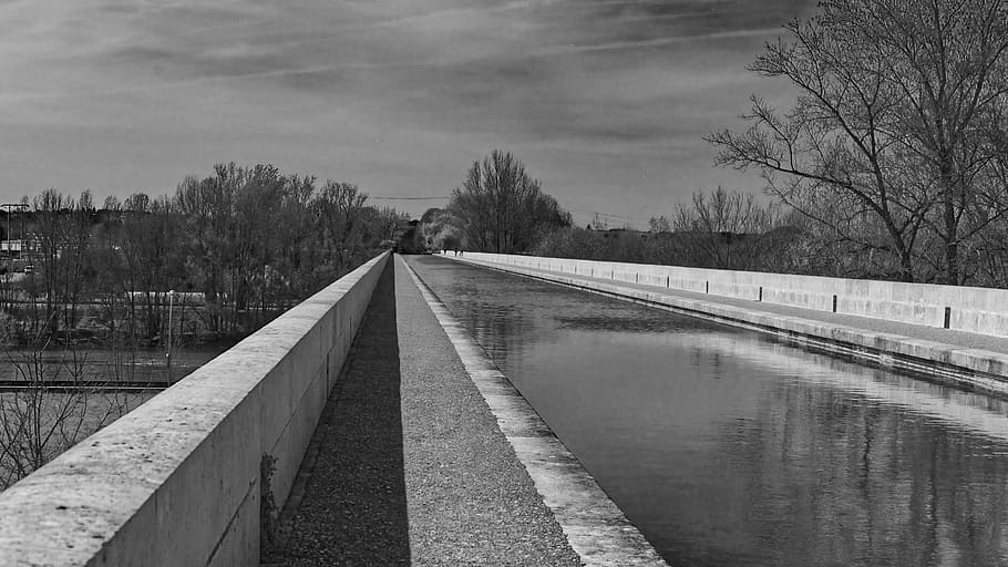 water, path, outdoors, road, france, agen, 34 rue du duc d'orléans HD wallpaper