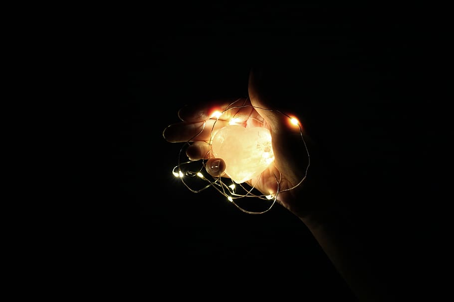 flare, light, lighting, hand, lightbulb, fire, flame, finger HD wallpaper