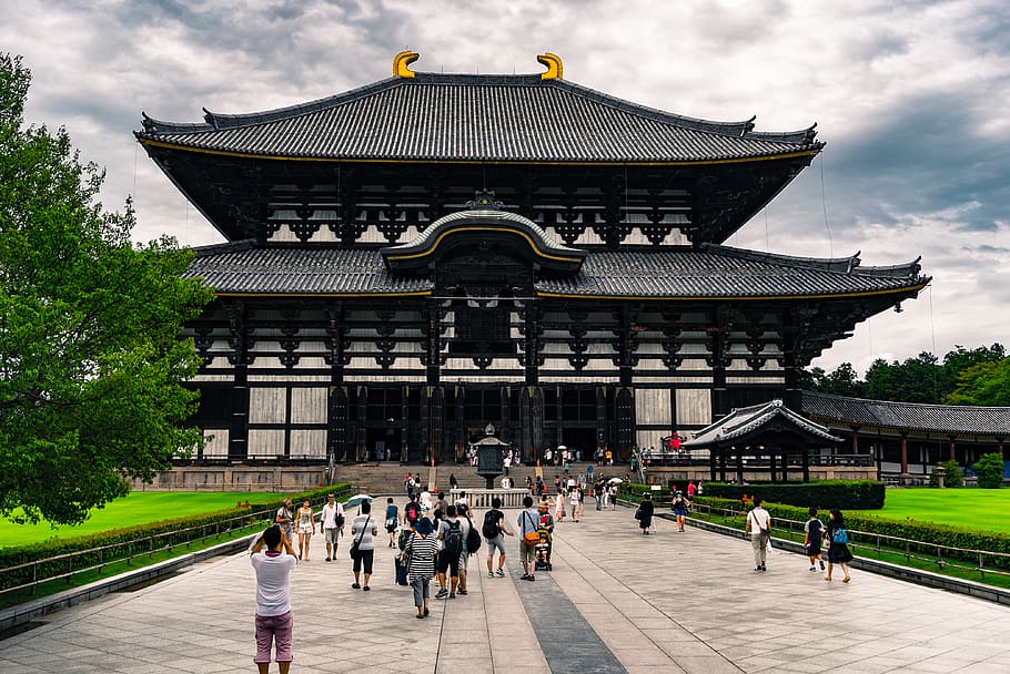 people at temple, building, architecture, person, human, pagoda HD wallpaper