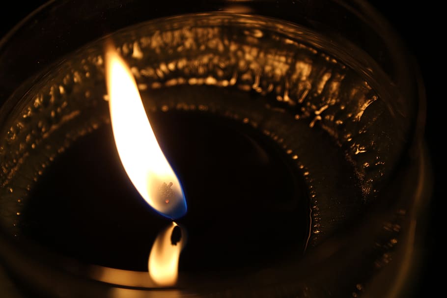 light, candle, flame, hot, fire, darkness, warmth, burning HD wallpaper