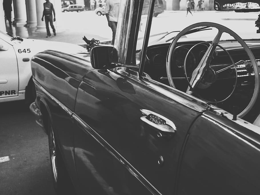 cuba, havana, mode of transportation, land vehicle, car, motor vehicle HD wallpaper