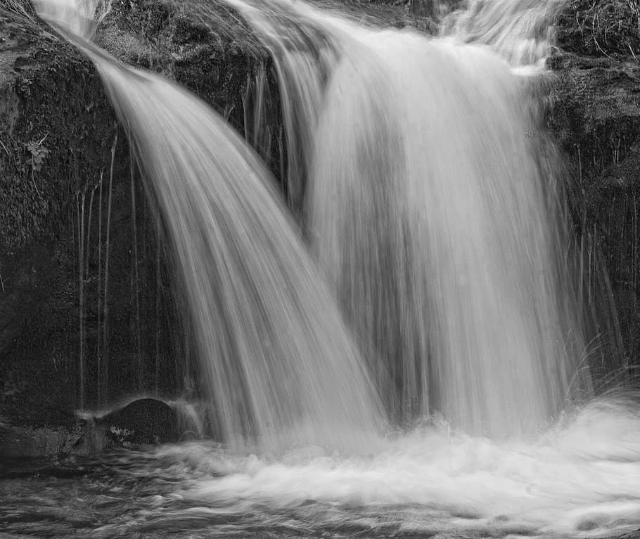 waterfall, river, rocks, landscape, motion, scenics - nature HD wallpaper