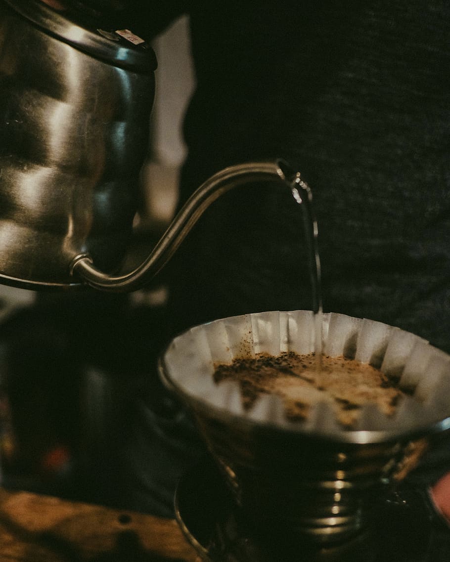 coffee, water, coffee beans, food and drink, indoors, refreshment HD wallpaper