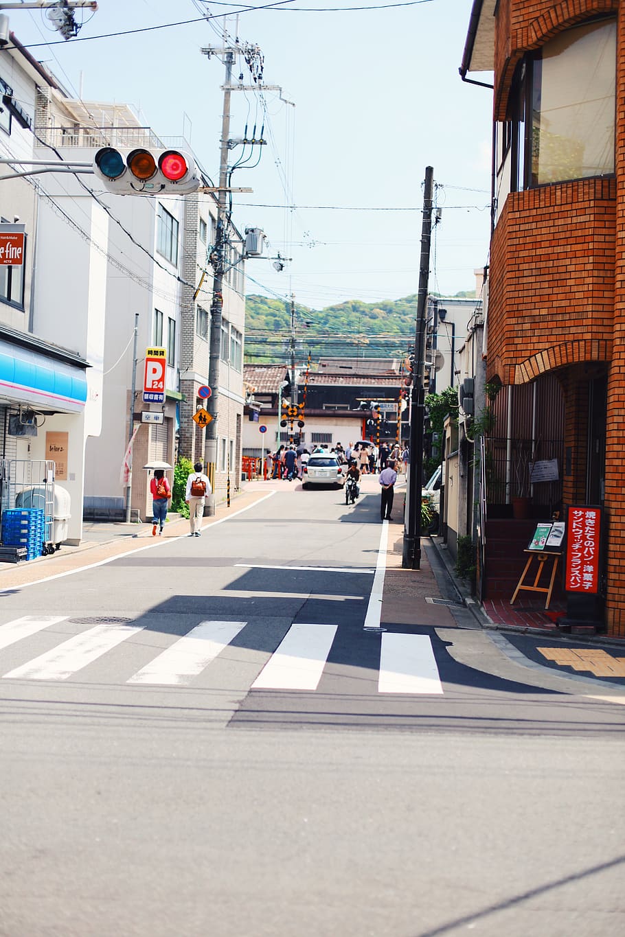 japan, building exterior, architecture, city, street, built structure HD wallpaper