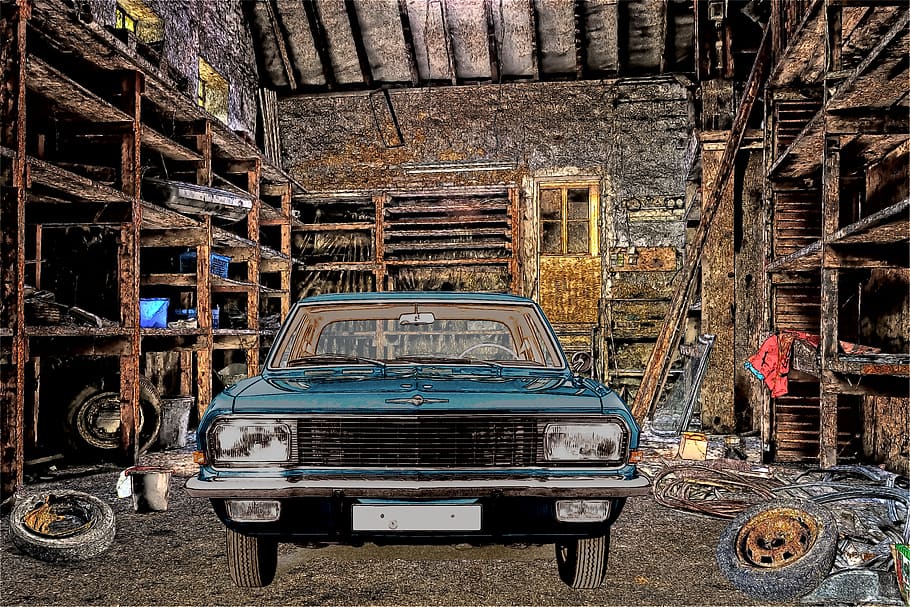 lost places, old workshop, scale, barn, building, nostalgia HD wallpaper